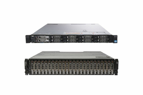 Dell Poweredge R620 2x E5-2640 32gb Ram 2x 300gb Hdd + Md1220 24x1tb Hdd 2x Ctrl