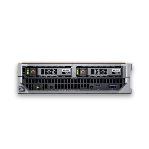 Dell Poweredge M640 Blade Server 2x Gold 6132 14c 128gb 2x 3.84tb Ssd H330