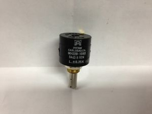 ETI Systems 10 Turn Potentiometer Part number MH22B-10BB-5K Solder Lugs NOS