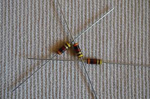 NOS 1778 RCR07G Carbon Resistors - 1/4W - 5% Various Values Low Price
