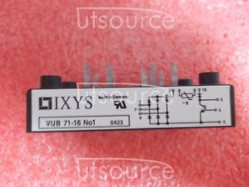 1PCS VUB71-16NO1  Encapsulation:MODULEThree   Phase   Rectifier   Bridge