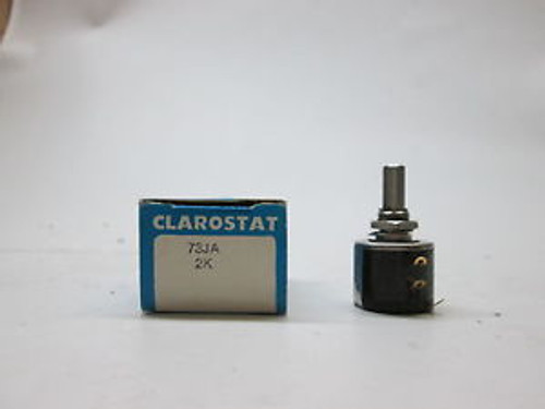 NEW 6 Clarostat 73JA 2K  Potentionmeters