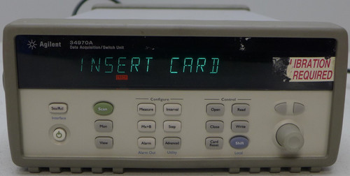 Agilent 34970a Data Acquisition Switch Unit