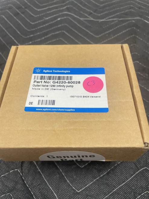 Agilent 1290 Infinity Pump Outlet Valve G4220-60028