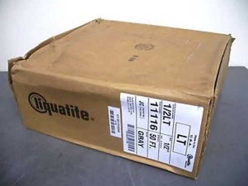 LIQUATITE GRAY 50FT 1/2 FLEXIBLE CONDUIT CAT# 1/2LT NIB