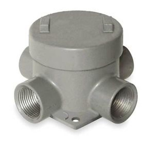 KILLARK GEBX-2 Outlet Body,Style X,3/4 In,Alum G7613627