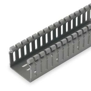 PANDUIT HN3X3LG6 WiringDuct,Narrow,3.25x3.06In,6Ft,Gray