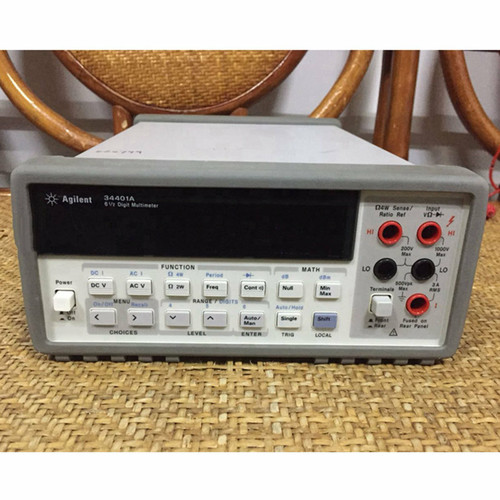 One Agilent 34401a Digital Multimeter Precision Tester