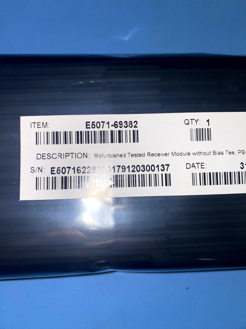 Agilent E5071-69382 Receiver Module Without Bias Tee