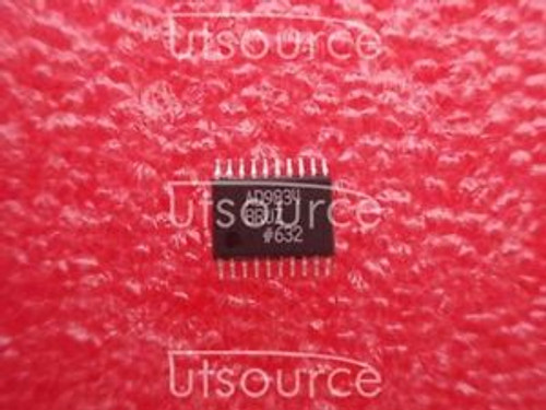 10PCS AD9834BRU  Encapsulation:TSSOPLow Power +2.3 V to +5.5 V 50 MHz