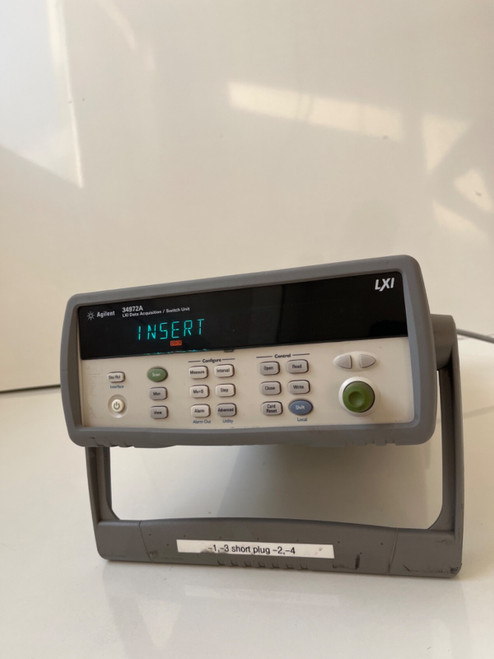 Agilent 34972a Lxi Data Acquisition Unit