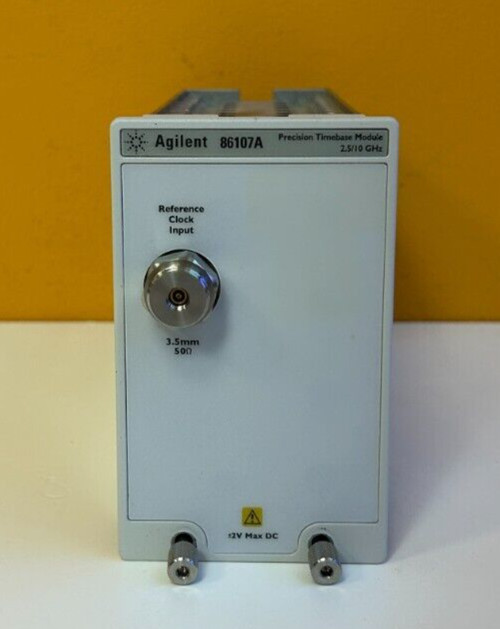 Agilent Keysight 86107a-010 2.5/10 Ghz Precision Timebase Module