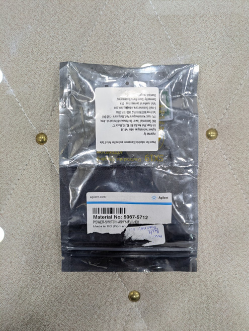 Agilent Power Switch Assembly If-ii-hdi Hplc Spare Part