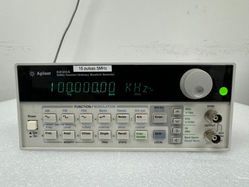 Hp Agilent 33120a 15mhz Function Arbitrary Waveform Generator