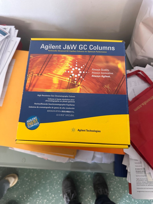 Agilent J&w Gc Capillary Columns for Gas Chromatography