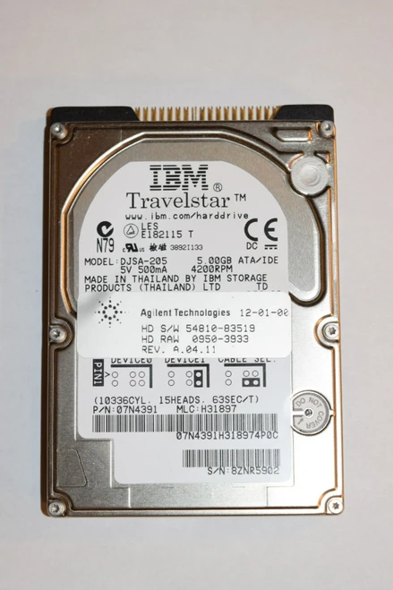 Agilent 54810-83519 Hard Disk Drive for Infiniium