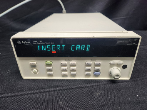 Agilent 34970a Data Acquisition Switch Unit Logger