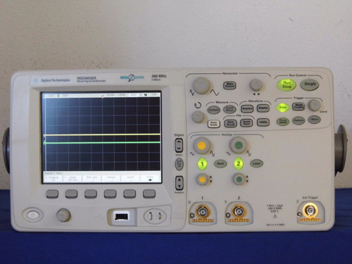 Agilent Mso6032a Mixed Signal 300 Mhz Oscilloscope