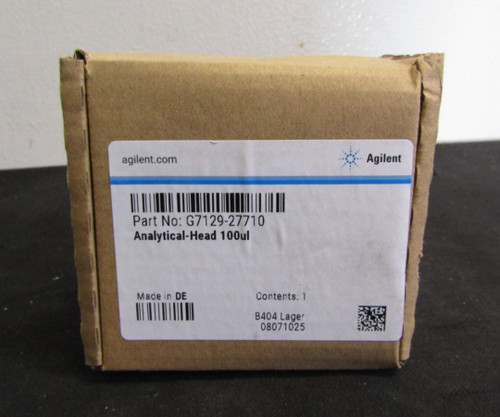 Agilent G7129-27710 Analytical Head 100 L Capacity