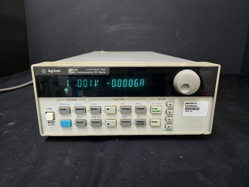 Agilent 66311b Mobile Communications Dc Source 0-15v 3a