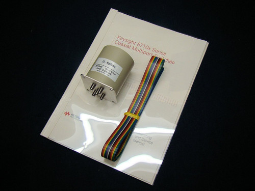 Agilent 87104d 40ghz Sp4t Coaxial Electromechanical Switch