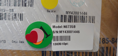 Agilent N6735b 60v 0.8a 50w Dc Power Module
