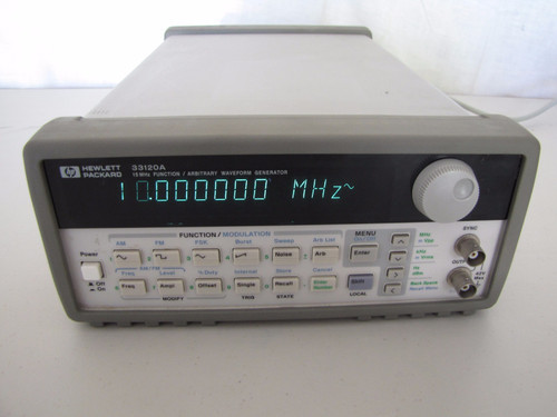 Agilent 33120a 15 Mhz Function Arbitrary Waveform Generator