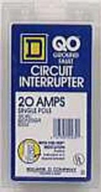 NEW Square D Ground Fault Circuit Breaker 20 Amp Cd