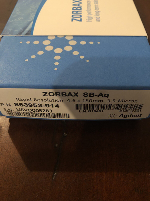 Agilent Zorbax Sb-aq 3.5 M Hplc Column 4.6x150mm