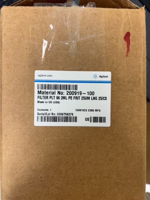 Agilent 200919-100 Filter Microplate 96-well 2ml