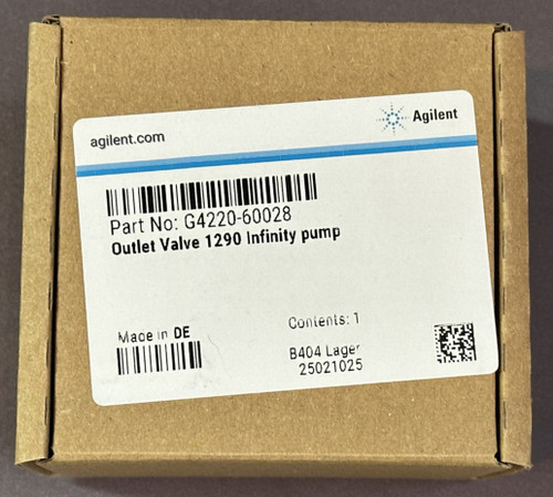 Agilent G4220-60028 Outlet Valve for 1290 Infinity Pump