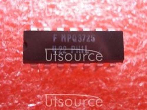 50PCS MPQ3725  Encapsulation:DIP-14QUAD TRANSISTORS