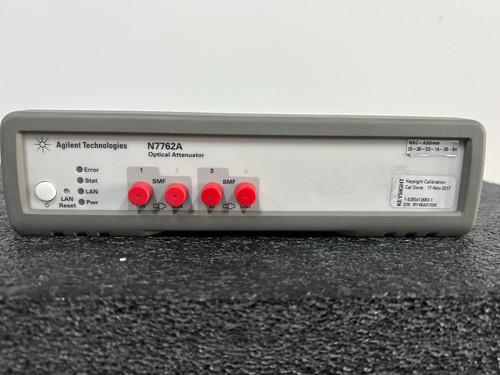 Keysight/Agilent Keysight N7762a 2-channel Variable Optical Attenuator