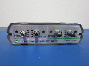 Digi 2 Port Modular Fault Tolerant Transceiver Model MIL-300x
