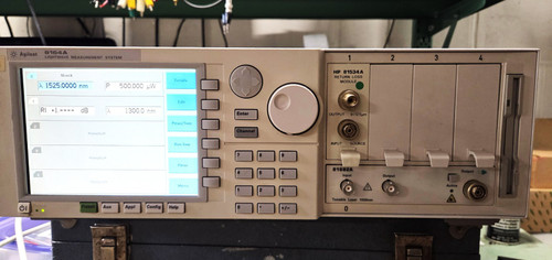 Agilent 8164a Lightwave Measurement System