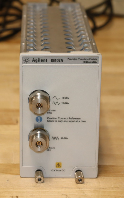 Agilent Keysight 86107a-040 Precision Timebase Reference 10/20/40ghz
