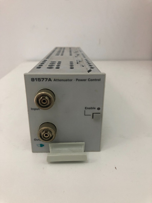 USED Agilent 81577a Variable Optical Attenuator Module