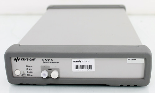 Agilent Keysight N7761a Single-channel Optical Attenuator
