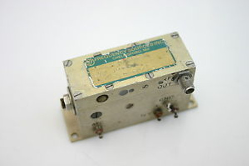 Microwave Adjustable Oscillator Frequency Source 7-7.5GHz AFC low noise TESTED