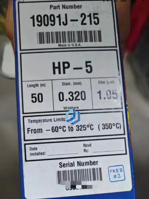 Agilent 19091j-215 Chromatography Column