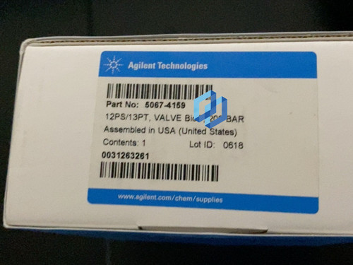 Agilent 5067-4159 Valve Head Hplc Part