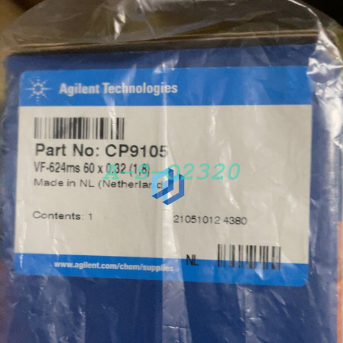 Agilent Cp9105 Gas Chromatography Column