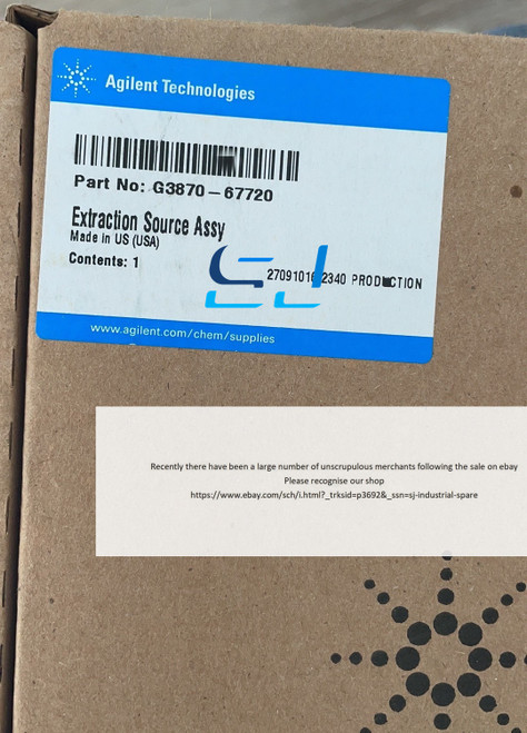 1PC Agilent G3870-67720 Mass Spectrometry Ion Source