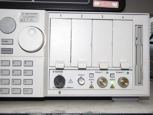 Agilent 8164a Lightwave Measurement System Frame