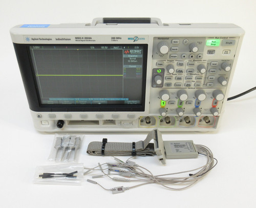 Agilent Infiniivision Msox2024a 200mhz Mixed Signal Oscilloscope
