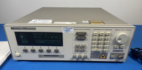 Agilent 8168f Tunable Laser 1510-1640nm Optical Source