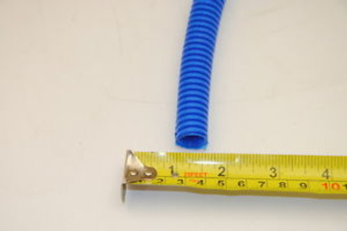 Drossbach 1/2 Corrugated Split Conduit Tubing, Blue, 700+ - NEW