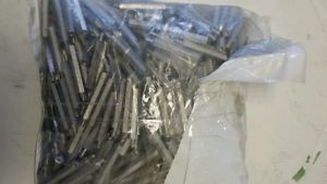 bag of 500  .25  by 1.25    6-32 threaded aluminum standoffs
