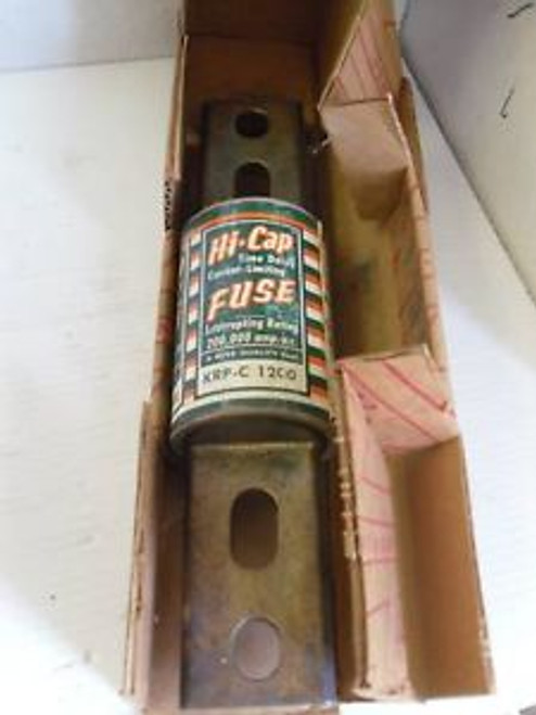 New Bussmann KRP-C-1200 Amp Fuses Limitron Class L New