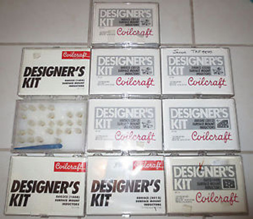 10 Coilcraft Designers Kits Surface mount inductor